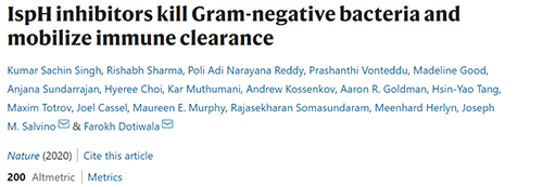 Nature：无惧细菌耐药性的新型抗生素诞生了！