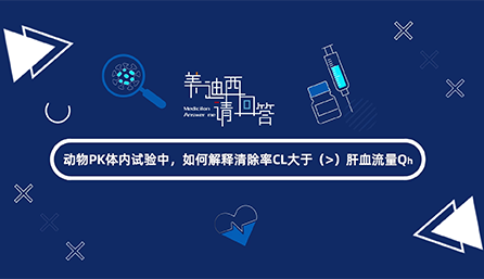 动物PK体内试验中，如何解释清除率CL大于肝血流量Qh
