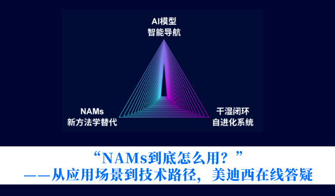 “NAMs到底怎么用？”——从应用场景到技术路径，HJC黄金城平台在线答疑